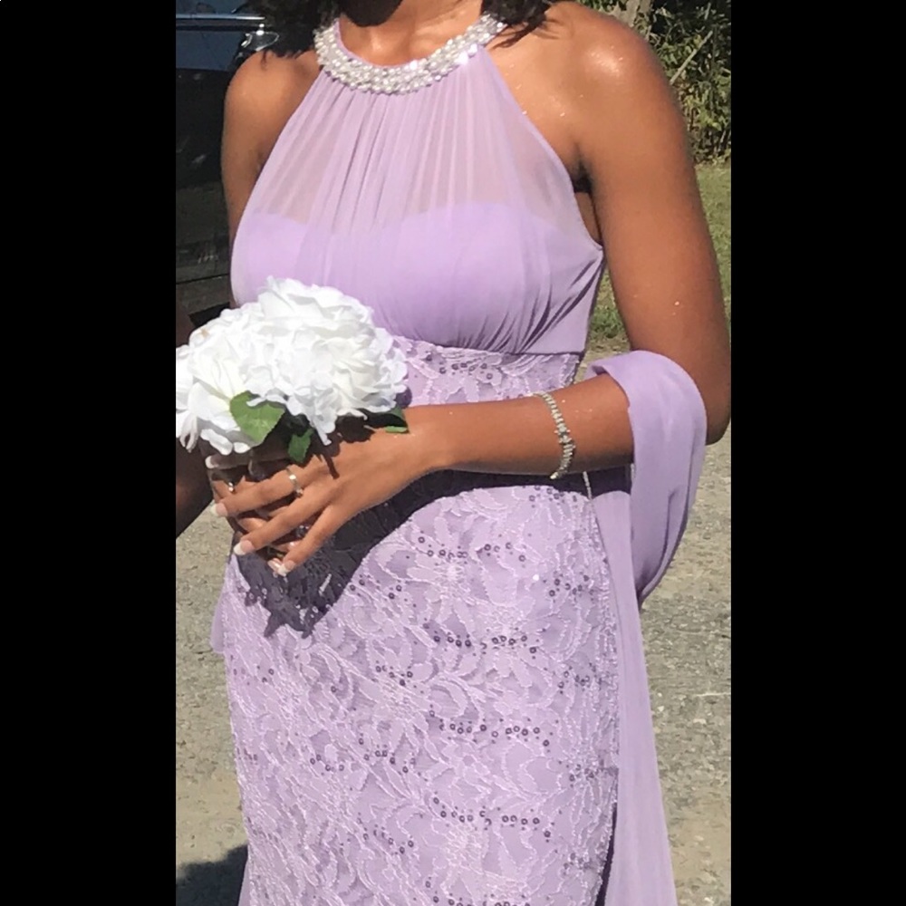 Beautiful Lavender Gown